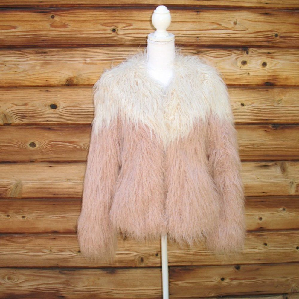 Donna Salyer Fabulous Furs Faux Mongolian Lamb Jacket - Picture 5 of 14